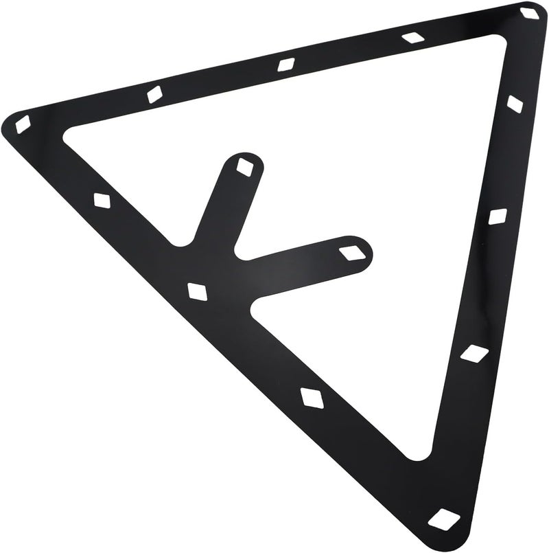 CTWHA 6PCS Black 8 Ball Positioning Paper Billiard Positioning Sticker Magic Ball Positioning Film Billiard Triangle Cue Accessories Billiard Positioning Paper Positioning Sticker Black - Image 3